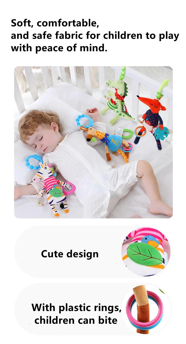 Soft Giraffe Baby Toy for Bed Stroller Spiral - Crib, Stroller, Car Seat Rattle animal baby toy baby development toy baby handle toy baby plush toy baby rattle baby shower gift baby spiral toy butterfly rattle car seat toy colorful plush duck plush toy early education toy giraffe baby toy handle toy hot selling baby toy infant development toy newborn gift plush baby toy plush handbell toy rabbit baby toy sensory baby toy sensory toy soft baby toy spiral crib toy stroller toy teether toy toddler toy