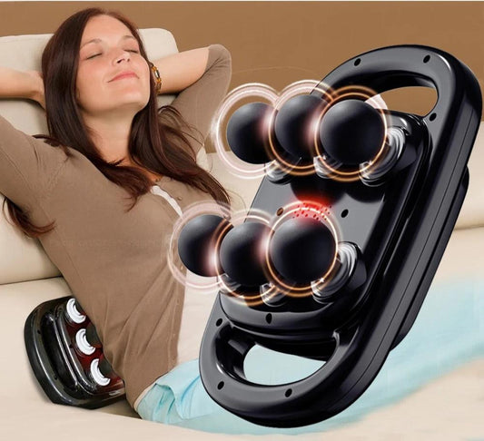 6-Heads Deep Tissue Percussion Massage Gun